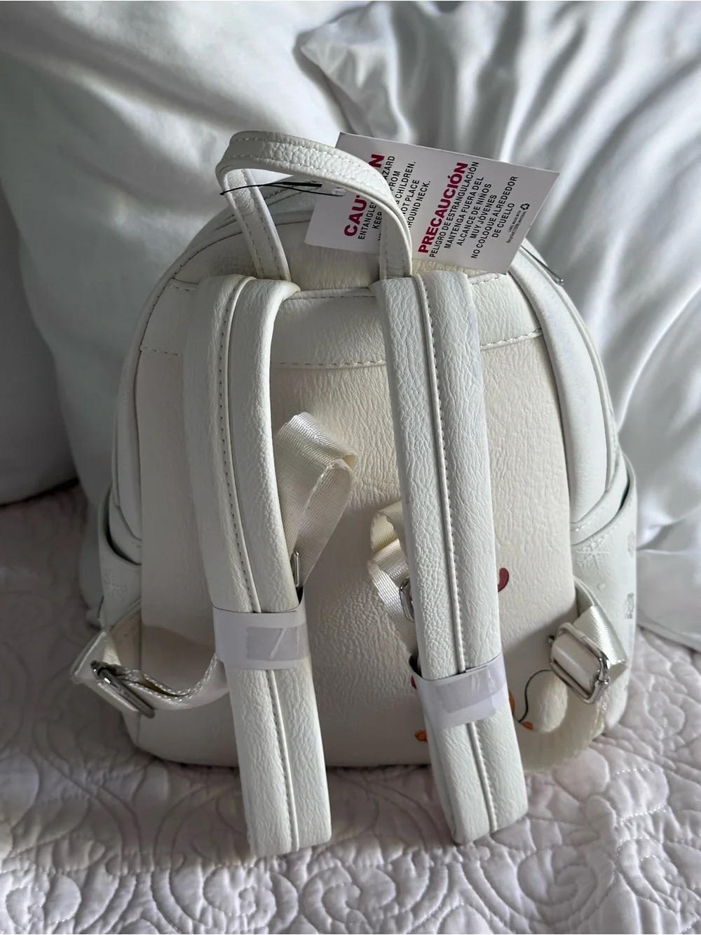 Disney Parks Loungefly Mickey & Minnie Holiday Ski Lift Mini Backpack NWT